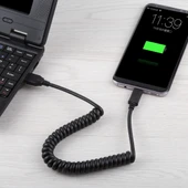 1.5 Metre USB 3.0 Erkekten Type-C Erkek Yaylı Uzatma Kablosu Yüksek Hızlı - 5