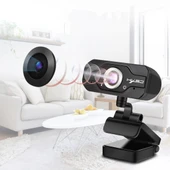 HXSJ S50 720P HD Webcam Masaüstü Dizüstü Akıllı TV Uyumlu 10m Mikrofonlu 1.4m Kablo - 6
