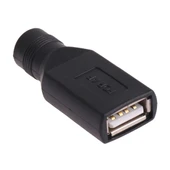 USB Dişi - 5.5 x 2.1mm Dişi Fiş Adaptör Konnektörü - 1