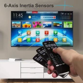 MX3-L Beyaz Arkadan Aydınlatmalı 2.4GHz Kablosuz Hava Fare Klavye Kumandası - 7