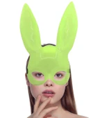 Karanlıkta Yanan Glow Floresan Tavşan Maskesi thumbnail 3