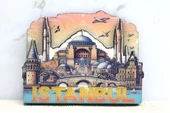 Ahşap İstanbul Temalı Magnet Alk4364 - 1