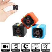 SQ11 Mini DV HD 1080P Spor Kamerası 6 LED Gece Görüşlü Siyah - 2