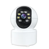 A10 Mini 360 Derece PTZ WiFi Güvenlik Kamerası Beyaz Gece Görüşlü Akıllı Ev IP Kamera Bebek Monitörü - 1