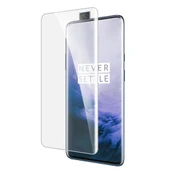 OnePlus 7 Pro Uyumlu UV Sıvı Kavisli Tam Yapışkanlı Temperli Cam - 2