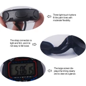 Profesyonel Spor Maçı Dijital El Tipi Kronometre LCD Ekranlı - 4