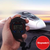 Profesyonel Spor Maçı Dijital El Tipi Kronometre LCD Ekranlı - 5
