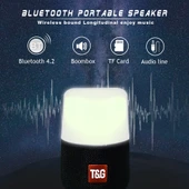 TG168 Taşınabilir Kablosuz Bluetooth 50 Stereo Hoparlör Siyah - 12