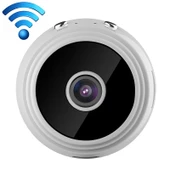 A9 Plus 1080P Beyaz Kablosuz WiFi Kamera Gece Görüşlü Hareket Algılama TF Kartlı - 1