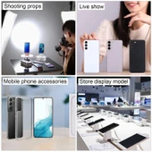 Samsung Galaxy S22 5G Renkli Ekran Çalışmayan Sahte Gösterim Modeli Gül Altın - 6