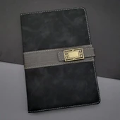 Tarihsiz Ajanda Defter Siyah Renk thumbnail 1