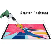 iPad Pro 12.9 2018 2020 2021 2022 Uyumlu 026mm 9H Sertlik Düz Kenar Patlamaya Dayanıklı Temperli Cam Ekran Koruyucu - 3