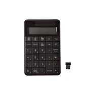 MC56AG 2si1 Arada 24G USB Kablosuz Sayısal Klavye ve Hesap Makinesi Siyah - 1