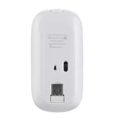 HXSJ M80 Beyaz Kablosuz Optik Sessiz Mouse 2.4GHz 1600DPI Ayarlanabilir Hız - 5