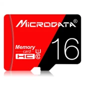Microdata 16GB Yüksek Hızlı U1 Kırmızı Siyah Micro SD Hafıza Kartı - 2