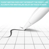 Apple Pencil 1 ve 2 Uyumlu M1 Premium Beyaz Kalem Ucu - 7