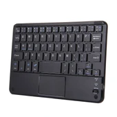 Bluetooth Kablosuz Dokunmatik Panel Klavye Siyah 10 Inç Android ve Windows Tabletler İçin - 4