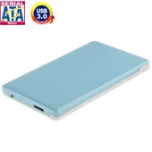 Yüksek Hızlı 2.5 İnç HDD SATA ve IDE Harici Kasa Mavi USB 30 Destekli - 1