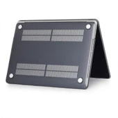 ENKAY Hat-Prince 2si1 Arada Kristal Sert Plastik Kılıf ve Ultra İnce TPU Klavye Koruyucu Siyah MacBook Pro 13.3 inç A1708 (2016) - 5