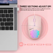 MKESPN SXS-838 Siyah RGB Aydınlatmalı Kablolu Type-C Oyuncu Mouse - 3