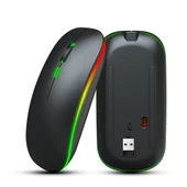 HXSJ M40 4 Tuşlu 2.4G Renkli Kablosuz Sessiz Mouse Siyah - 8