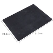 Geniş İnce Kaymaz Razer Desenli Yumuşak Kauçuk Kumaş Yüzey Oyun Klavye Mouse Pad 32x24 cm - 3