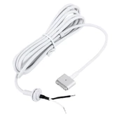 Apple Macbook Uyumlu 5 Pin T Tipi MagSafe 2 Güç Adaptörü Kablosu Model A1425 A1435 A1465 A1502 Uzunluk 1.8 Metre - 1