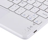 Bluetooth Kablosuz Klavye Dokunmatik Panel Beyaz 9 Inç Android Windows Tablet Uyumlu - 6
