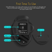 iMICE G6 Kablosuz Ofis ve Oyun Mouse Gri 6 Tuş 24G - 10