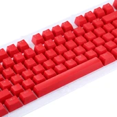 Kırmızı ABS Şeffaf Mekanik Klavye Tuş Kapağı OEM Yüksek Kalite Oyun Klavyesi İçin - 5