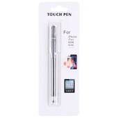 361 2si1 Evrensel Siyah Silikon Disk Uçlu Stylus Kalem Manyetik Kapaklı - 4