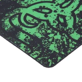 Geniş İnce Kaymaz Razer Desenli Yumuşak Kauçuk Kumaş Yüzey Oyun Klavye Mouse Pad 32x24 cm - 4