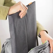 POFOKO A200 13.3 inç Siyah Su Geçirmez Polyester Laptop İç Çantası - 8