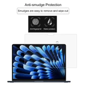 MacBook Air 15.3 inç A2941 2023 ve Air 15 M3 2024 A3114 Uyumlu 026mm 9H Sertlik Patlamaya Dayanıklı Temperli Cam Ekran Koruyucu - 4