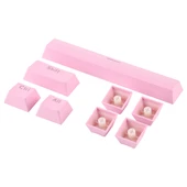 Pembe ABS Şeffaf Mekanik Klavye Tuş Kapağı OEM Yüksek Kalite - 4