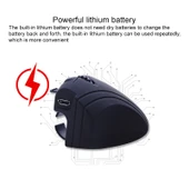 GM306DM 2.4G Şarjlı Kablosuz Parmak Yüzük Mouse Siyah - 3