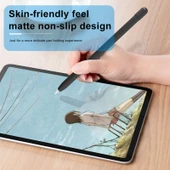 Apple Pencil 2 Metal Mat Siyah Kaymaz Koruyucu Kılıf - 9