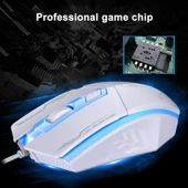 Chasing Leopard 199 Kablolu Optik Gaming Mouse Siyah 1600 DPI Ayarlanabilir Hız LED Işıklı 1.3 Metre Kablo - 12