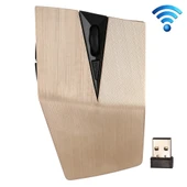 2.4GHz Kablosuz Optik Mouse USB Alıcılı Ayarlanabilir 1200 DPI Altın Renk - 1