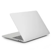 ENKAY Hat Prince 2si1 MacBook Pro 15.4 inç A1707 2016 Beyaz Mat Sert Kılıf ve İnce TPU Klavye Koruyucu - 2