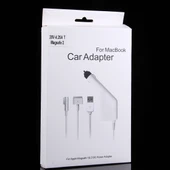 85W 20V 4.25A 5 Pin T Tipi MagSafe 2 Araç Şarj Cihazı 1 USB Portlu Apple Macbook A1398 A1424 MC975 MC976 ME664 ME665 Uyumlu Beyaz 1.7m - 5