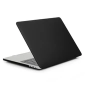 ENKAY Hat-Prince 2'si 1 Arada Mat Sert Plastik Kılıf ve ABD Versiyonu İnce TPU Klavye Koruyucu MacBook Pro 15.4 inç Touchbar Siyah - 2