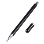 361 2si1 Evrensel Siyah Silikon Disk Uçlu Stylus Kalem Manyetik Kapaklı - 1