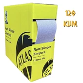 Atlas Rulo Soft Sünger Zımpara 115 Mm. - 1 Mt. 180 Kum - 1