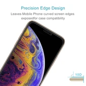 iPhone XS ve X Uyumlu Tam Ekran HD Temperli Cam Ekran Koruyucu 9H Sertlikte Çizilmez - 3