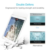 iPad 5 ve 6 Uyumlu 9H 10D Beyaz Patlamaya Dayanıklı Temperli Cam Ekran Koruyucu 9.7 İnç - 5