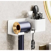 Saç Kurutma Makinesi ve Eşya Düzenleyici Beyaz Renk thumbnail 3