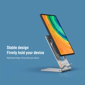 NILLKIN PowerHold Tablet Kablosuz Şarj Standı Gri - 9