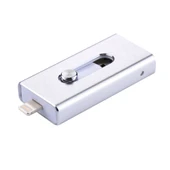 RQW 02 Gri 3 in 1 USB 2.0 8 Pin ve Micro USB 32GB Flash Bellek - 2