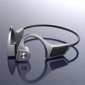 F806 Bluetooth 41 Kemik İletimli Stereo Bluetooth Kulaklık Gri - 2